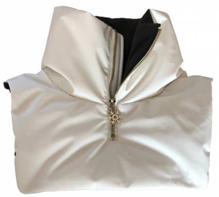 Hals, dun m/glidelås